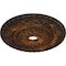 Ekena Millwork Vaduz Ceiling Medallion (Fits Canopies up to 3 1/2"), 23 1/2"OD x 3 1/2"ID x 2 1/8"P, Rust CM23VARUS - alternate 4